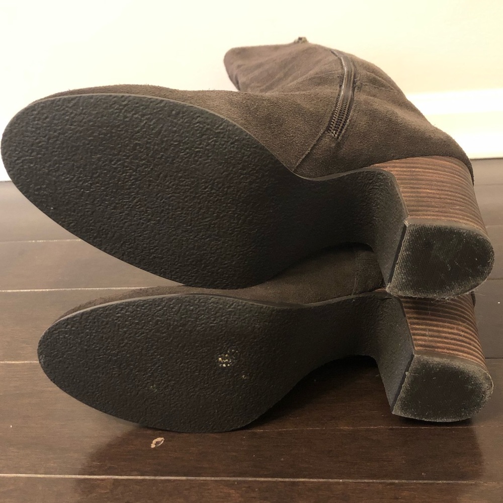 Tesori Brown Suede Boots - Picture 8 of 8